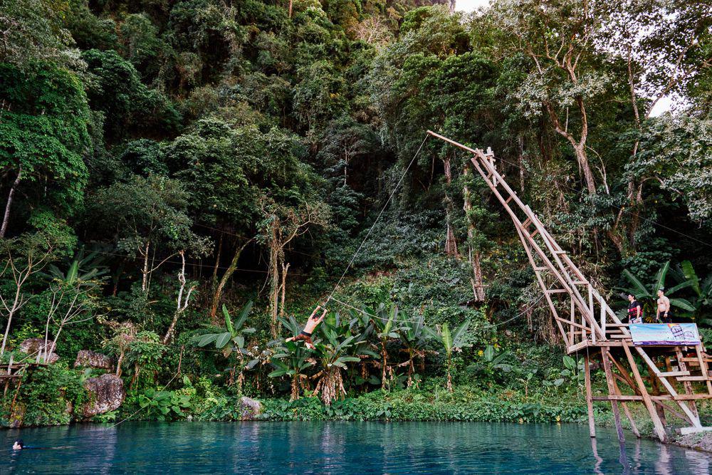 Multisport - Defying The Cliffs in Vang Vieng Tour 5 Days