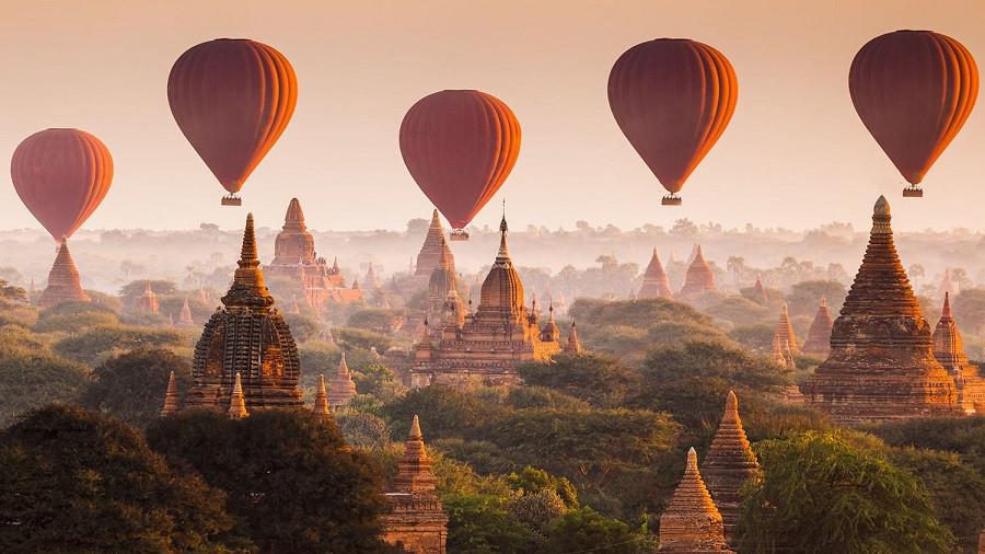 Myanmar Planes, Trains, Bikes and Boats - Travel to Myanmar 10 days